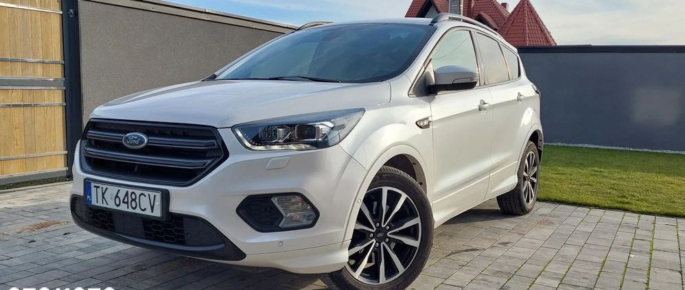 Ford Kuga cena 84900 przebieg: 119950, rok produkcji 2018 z Kielce małe 106